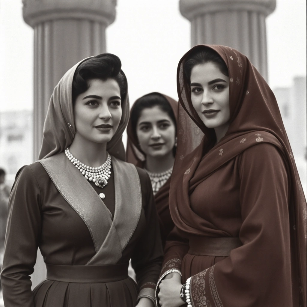 استایل کژوئال دخترانه در دهه50 ایران