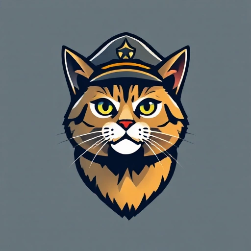 cute cat wearing a war hat trending on artstation